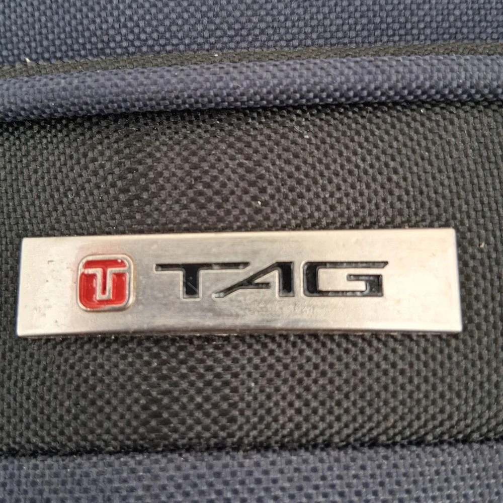 TAG Navy Blue Travel Boarding Bag Carry On Luggage 19069-30-5S Trolley Sleeve
